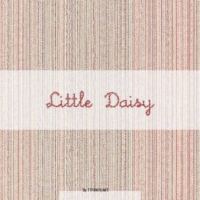 Little Daisy example